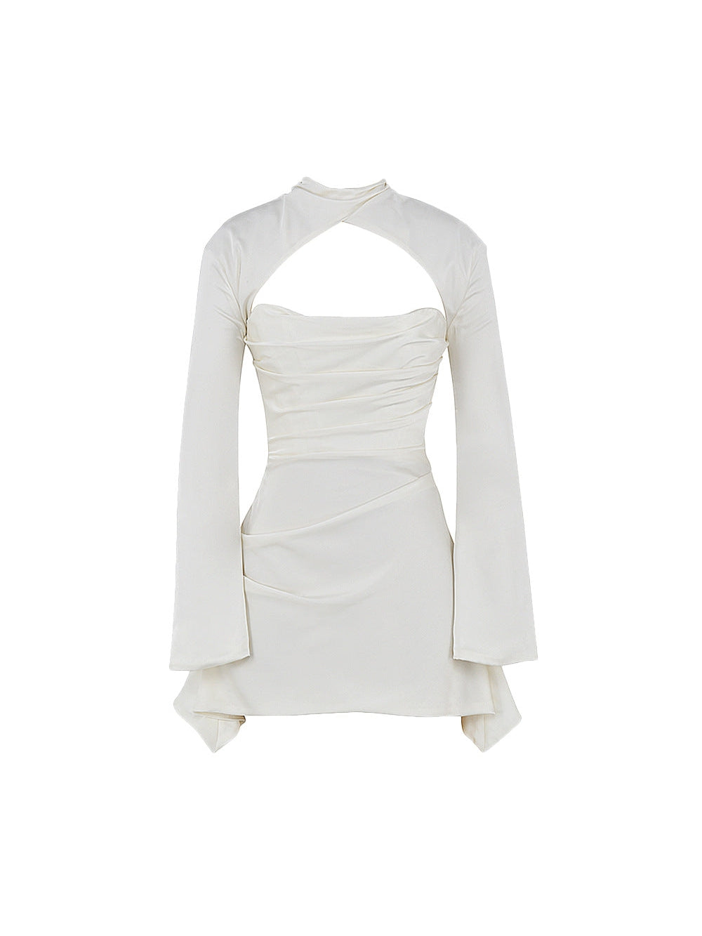 Rebecca Hollow Out Backless Exclusive Dress