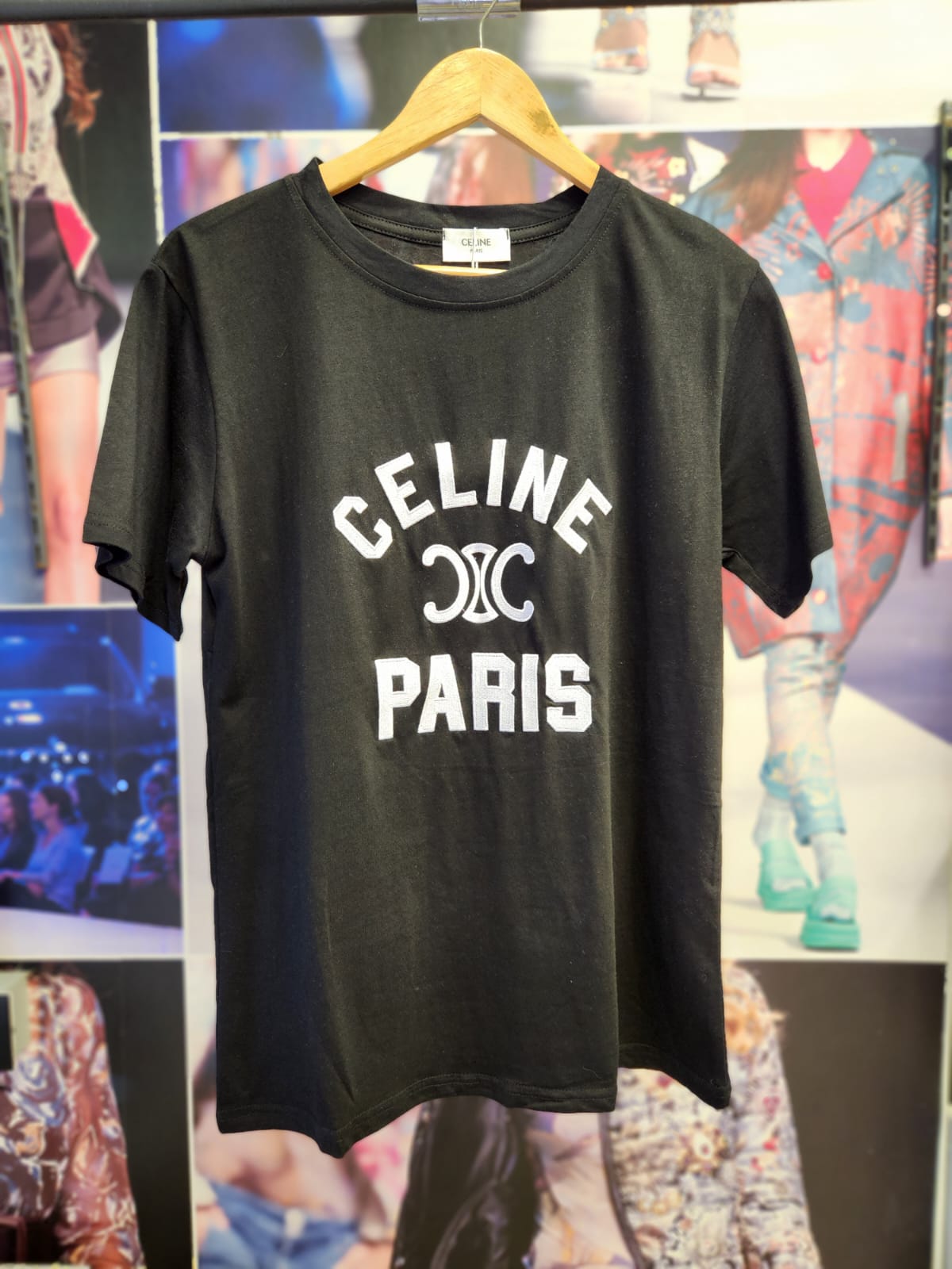 Print Cotton Lycra CEL T-Shirt