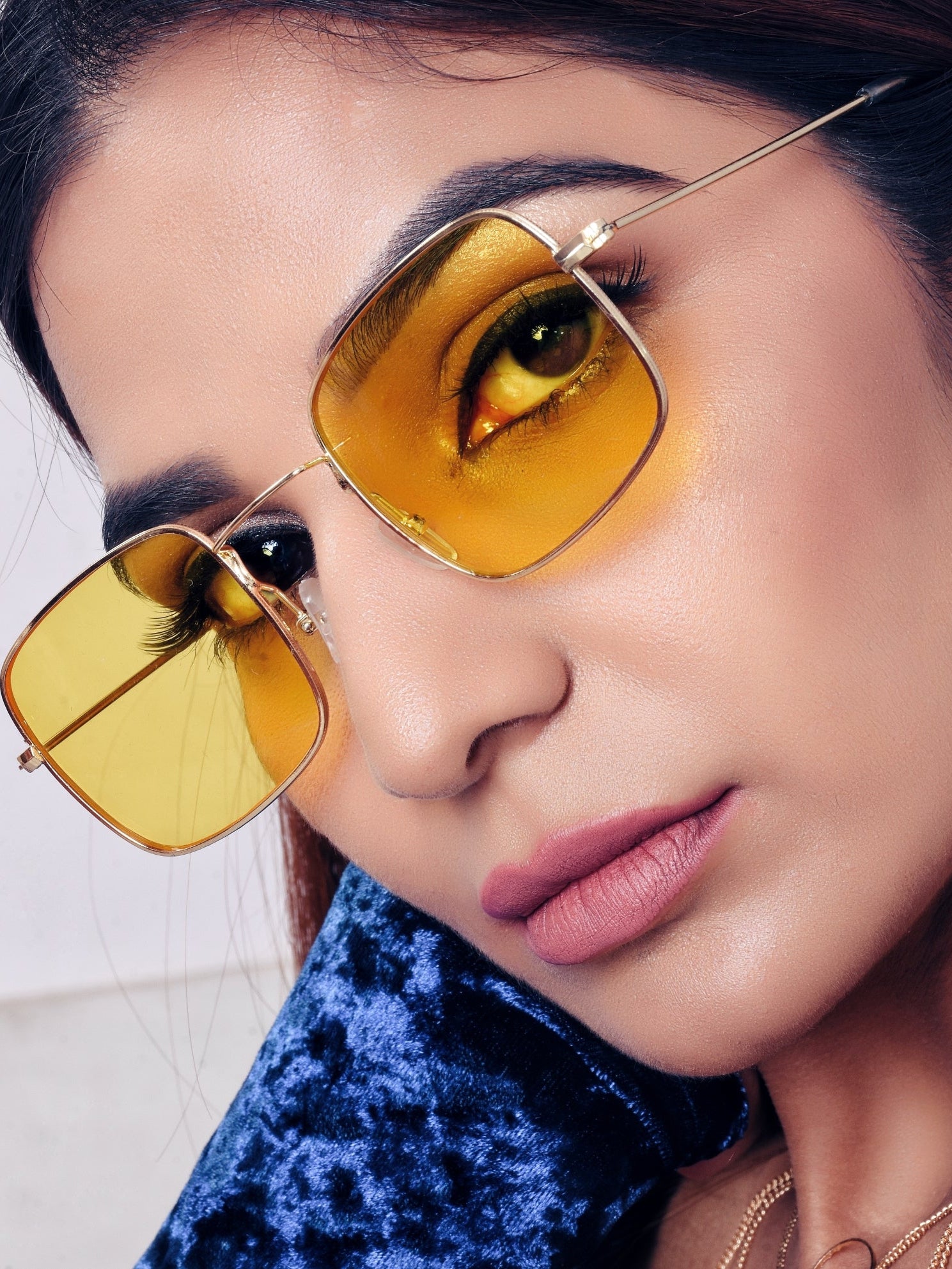 Rectangle Frame Sunglasses