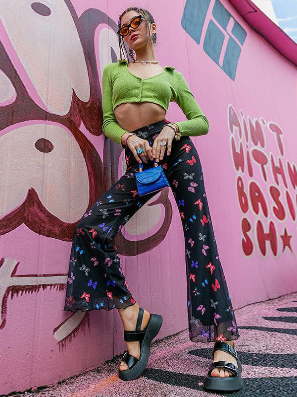 Vintage Style Crop Top