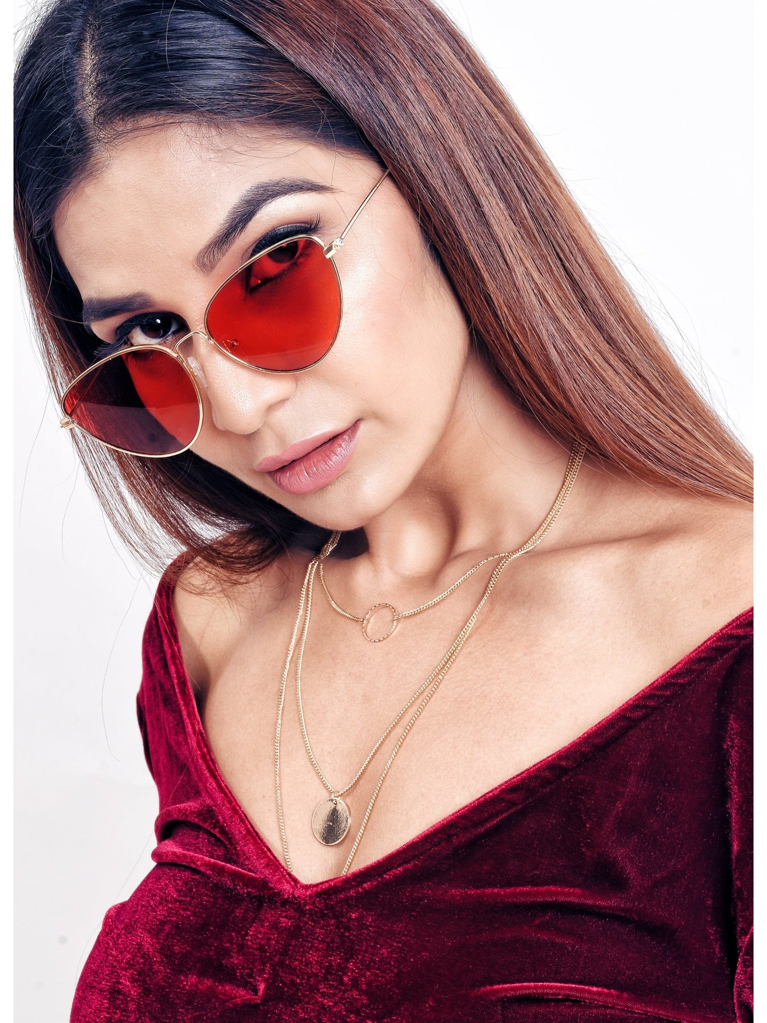 Oval Shaped Sunglasses