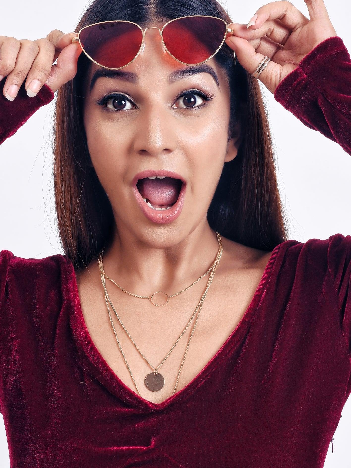 Oval Shaped Sunglasses