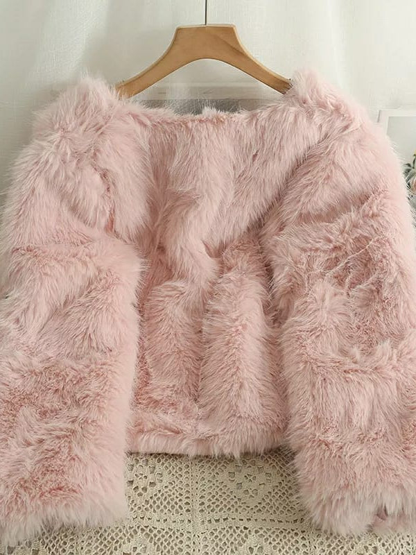 V Neck Cherry Jacket