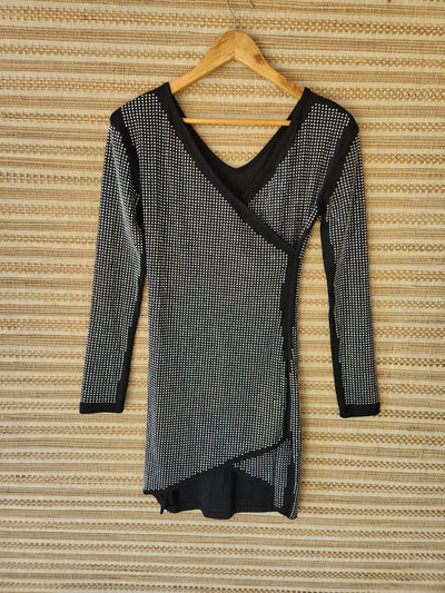 Rhinestone Bodycon Dress