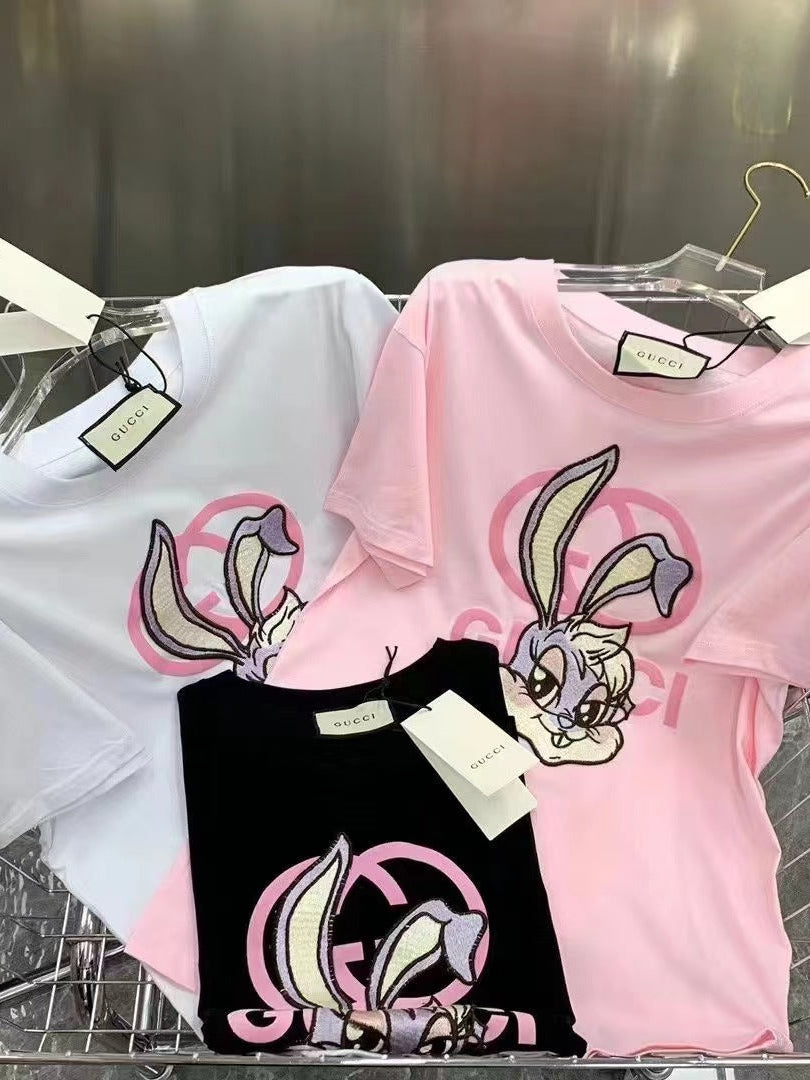 Print G U Cotton Lycra BA T-Shirt