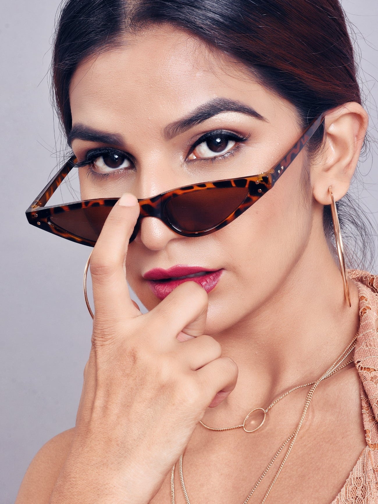 Arrow Cat Eye Sunglasses