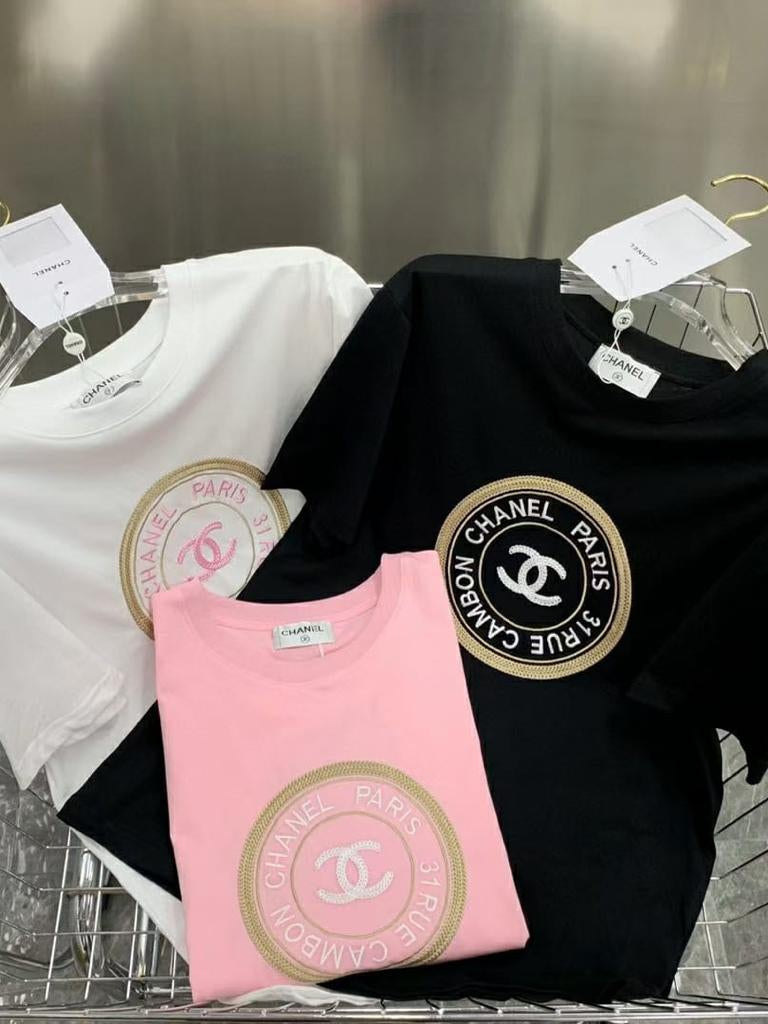 Print Cotton Lycra CH T-Shirt