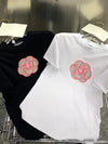 Fifi Print Cotton Lycra CH Flower T-Shirt