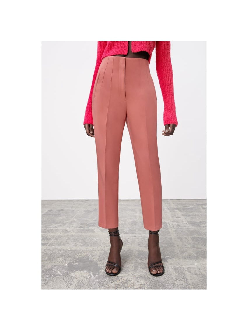 Buy Spangel Fashion Womens Yoga Pants Straight LegBootcut Elastic Waist  Trouser for Women 28 Baby Pink at Amazonin