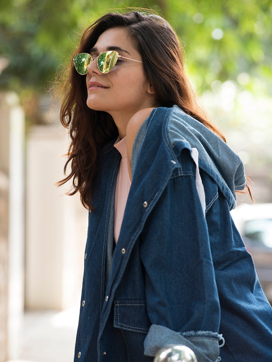 Oval Shaped Sunglasses