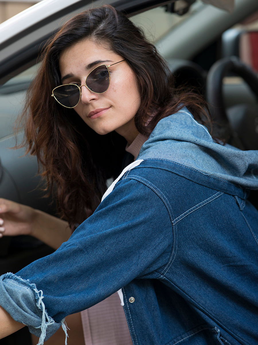 Oval Shaped Sunglasses