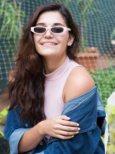 Retro Oval Sunglasses