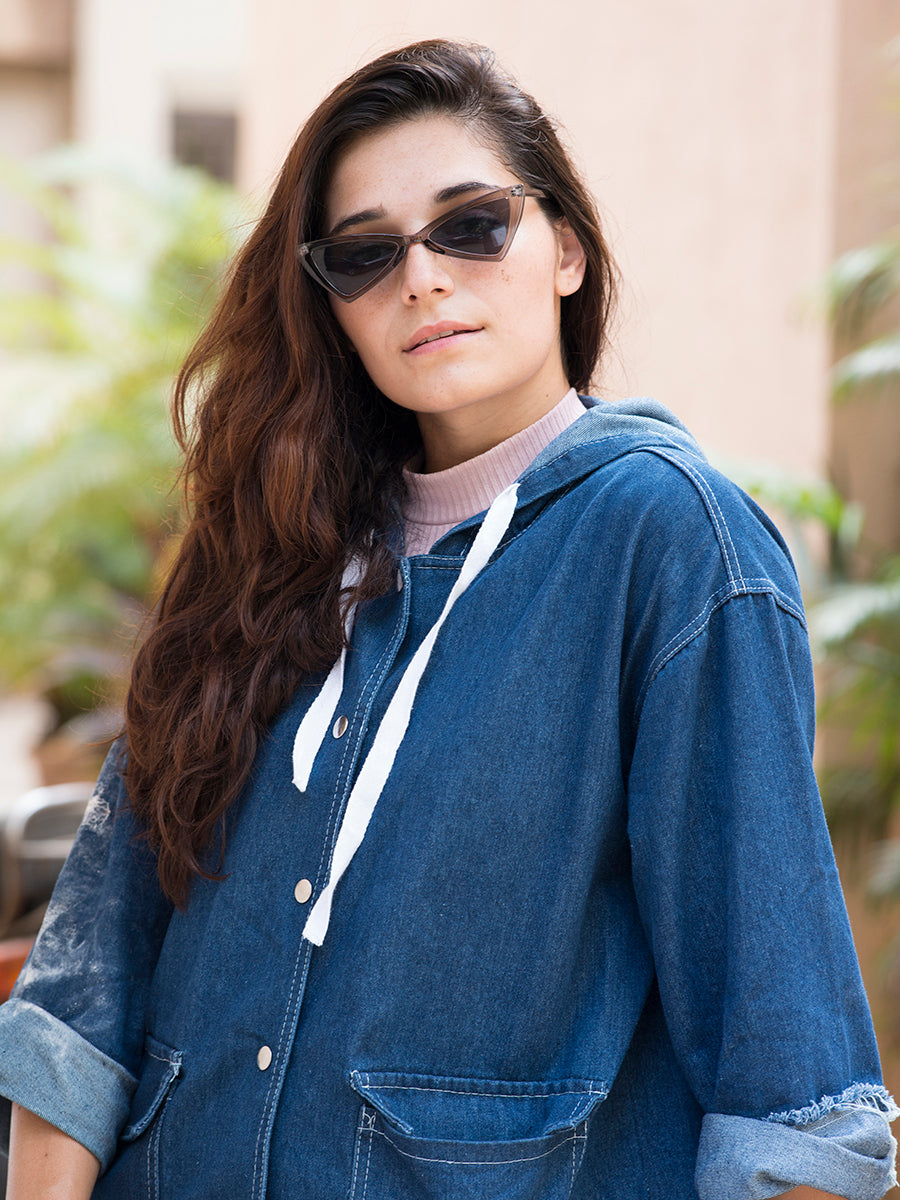 Pointed Cat Eye Sunglasses