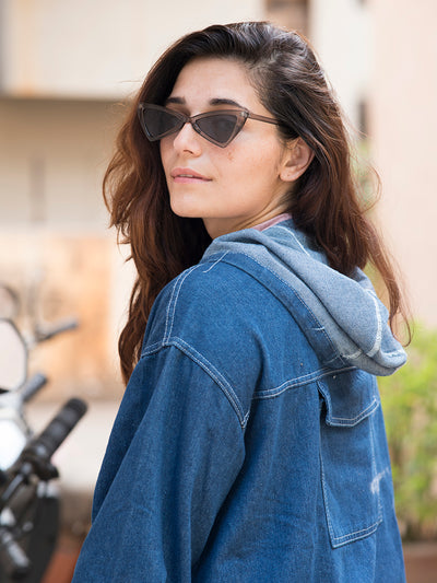 Pointed Cat Eye Sunglasses