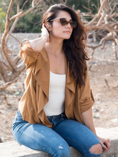 Pointed Cat Eye Sunglasses