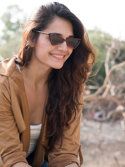 Pointed Cat Eye Sunglasses