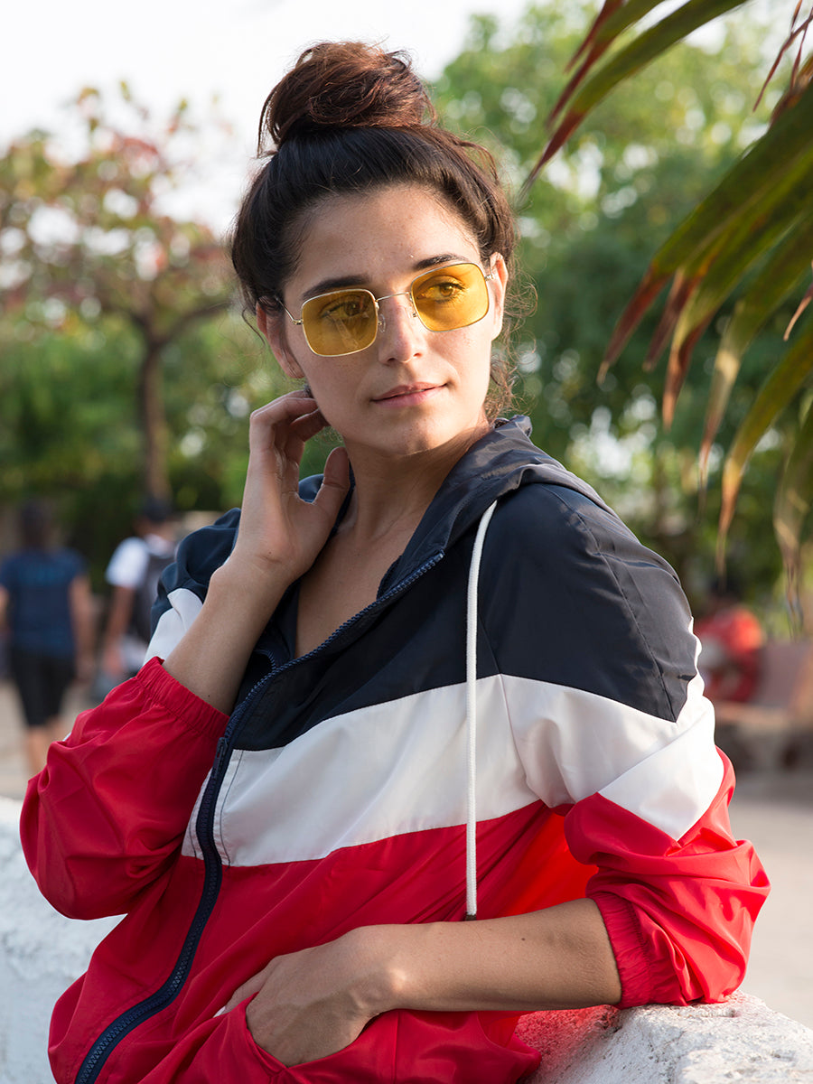 Rectangle Frame Sunglasses