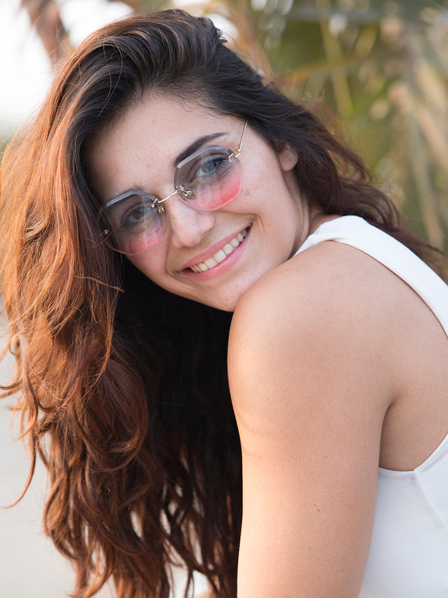 Rimless Sunglasses