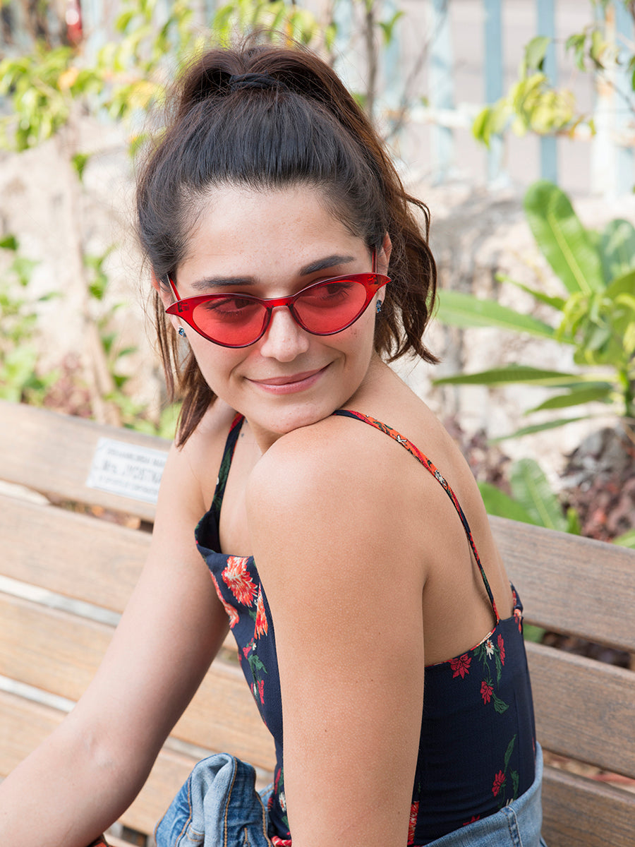 Pokey Cat Eye Sunglasses