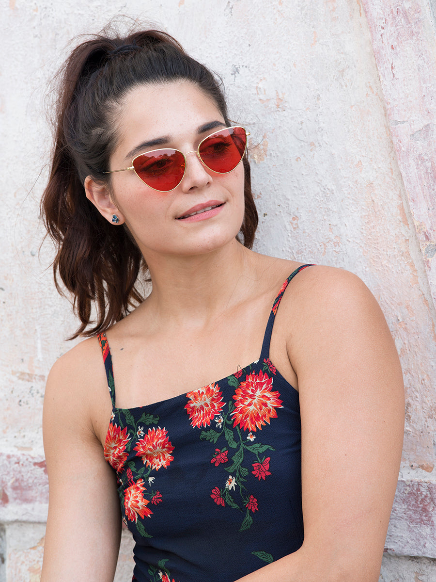 Oval Shaped Sunglasses