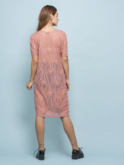 CHANTILLY LACE ROUGE DRESS