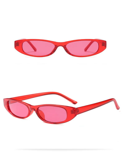 Retro Oval Sunglasses
