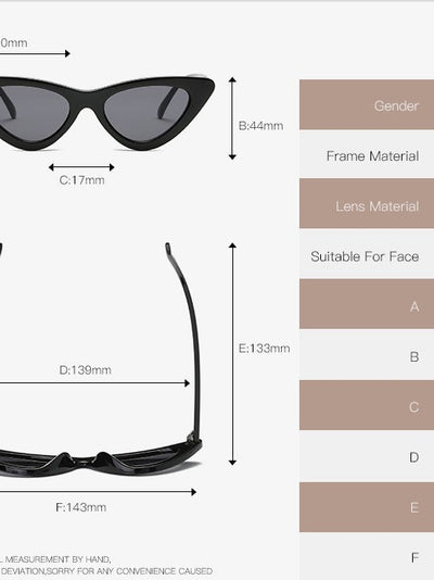 New Cat Eye Sunglasses