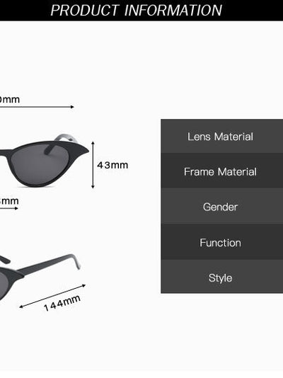 Pokey Cat Eye Sunglasses