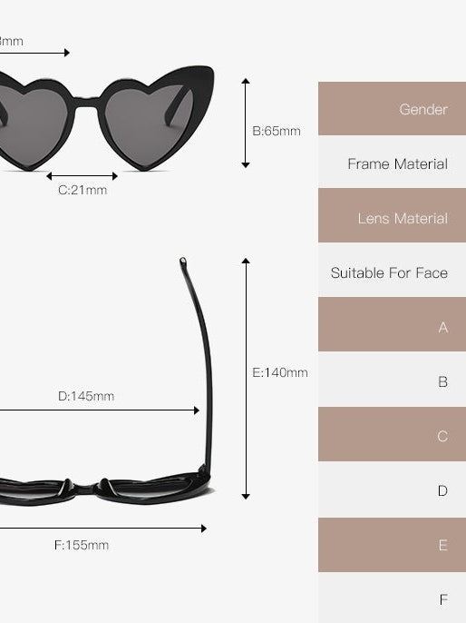 Heart Shaped Sunglasses