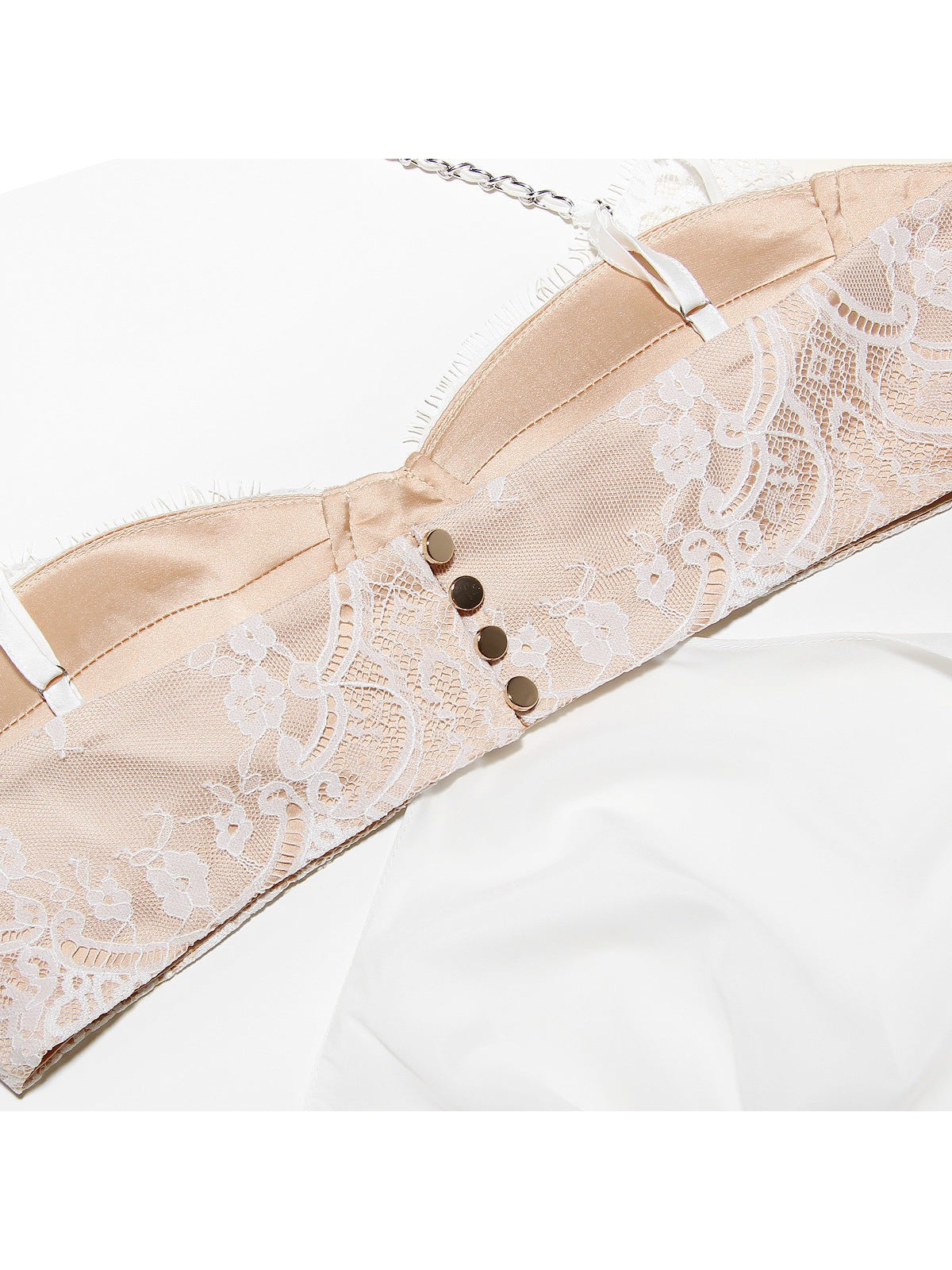 Lace Cropped Hollow out Cutout Backless Dress