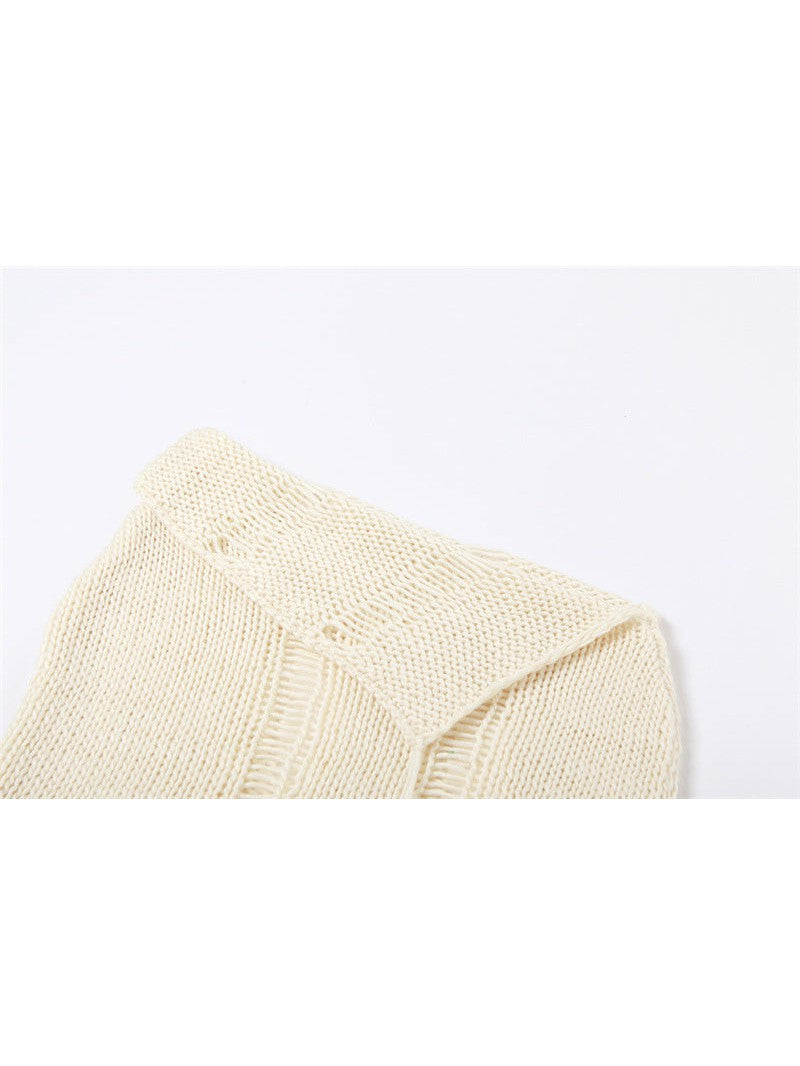 Bandeau Knitted Top & High Waist Sheath Skirt Coord Set