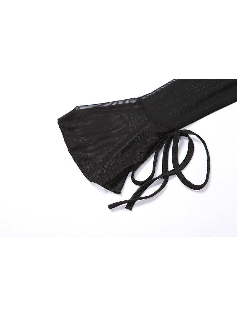 Backless Top & Sheath Skirt Coord Set