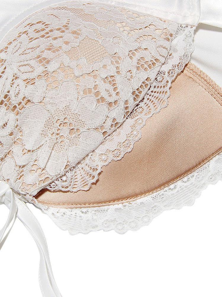 Deep V Plunge Plunge Halterneck Backless White Dress