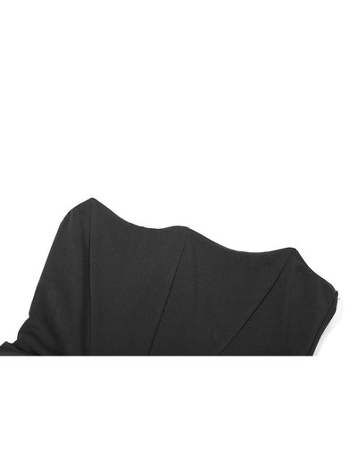 Tube Top Backless Slim Fit Evening Dress