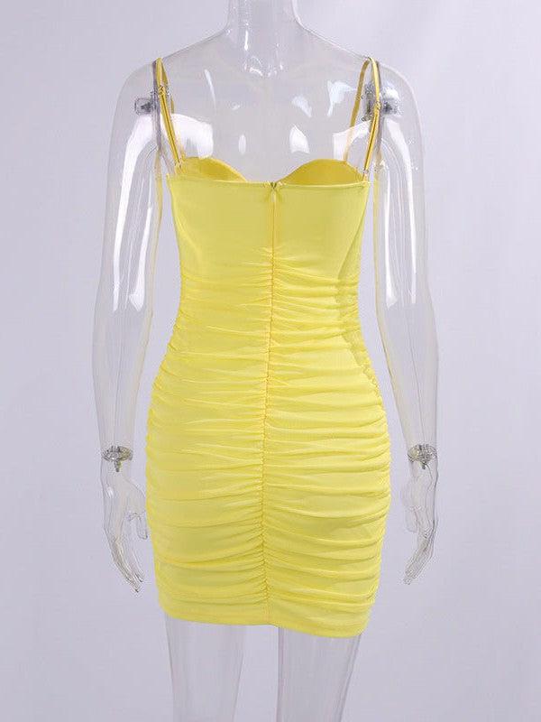 Hollow Out Cutout Out Sheath Cami Dress