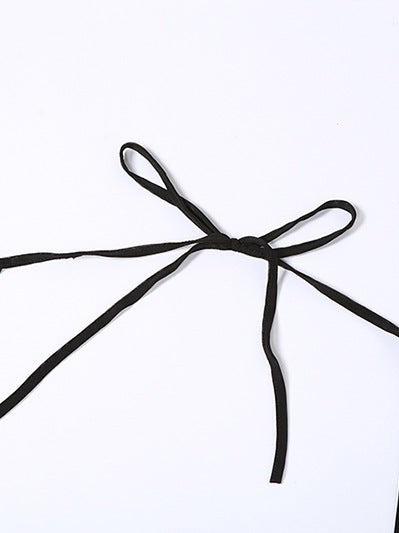 Backless Top & Sheath Skirt Coord Set