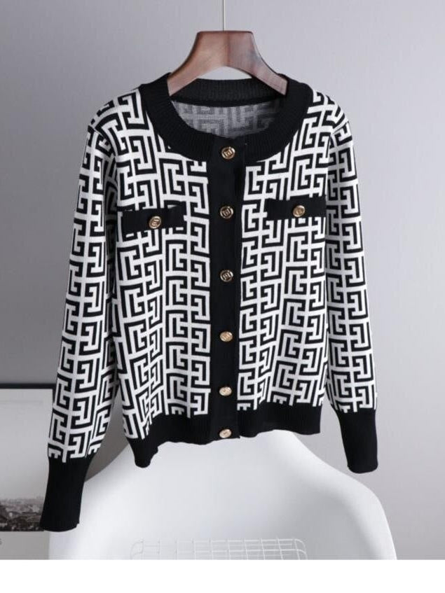 Knit Sweater Jacket - Winter