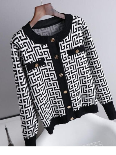 FIFI Knit Sweater Jacket - Winter