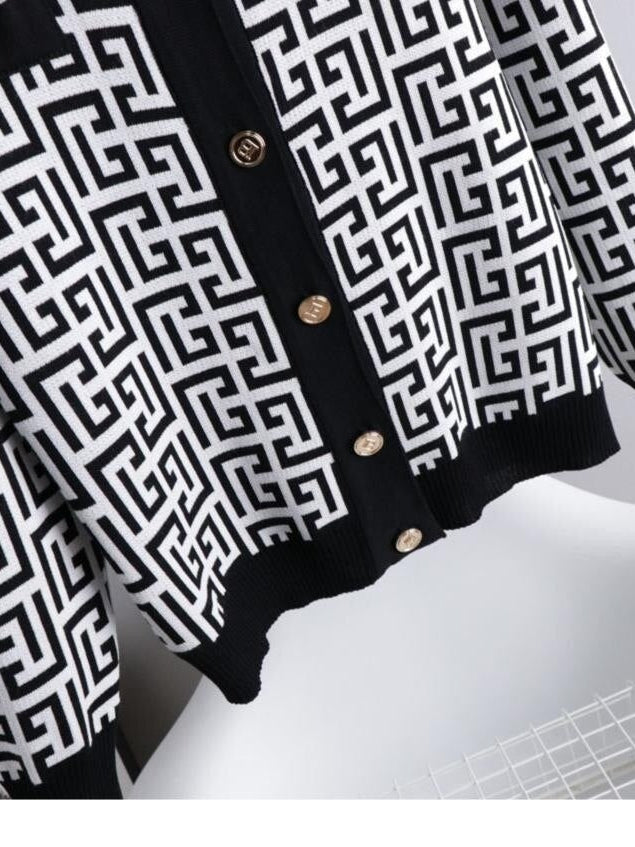 Knit Sweater Jacket - Winter