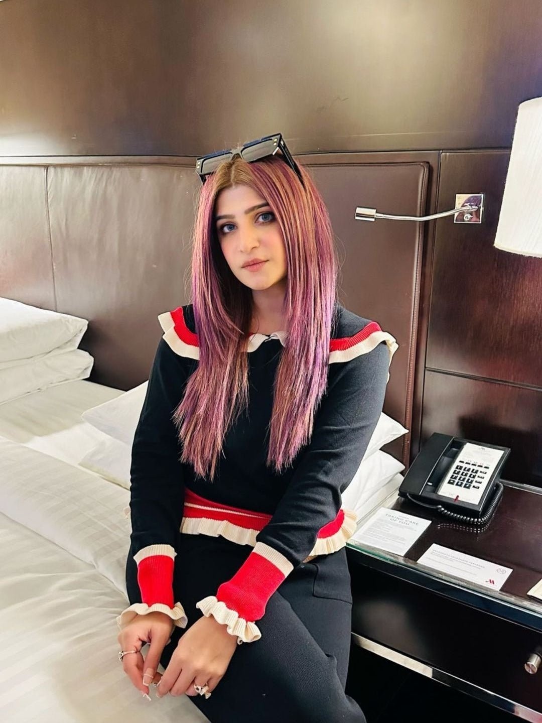 Black Soft Wool Coord Set