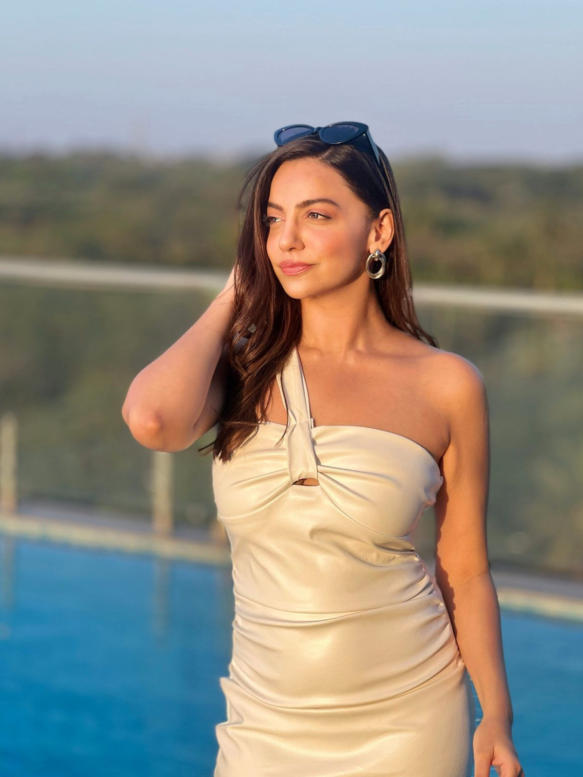 PU Leather Short Bodycon Dress