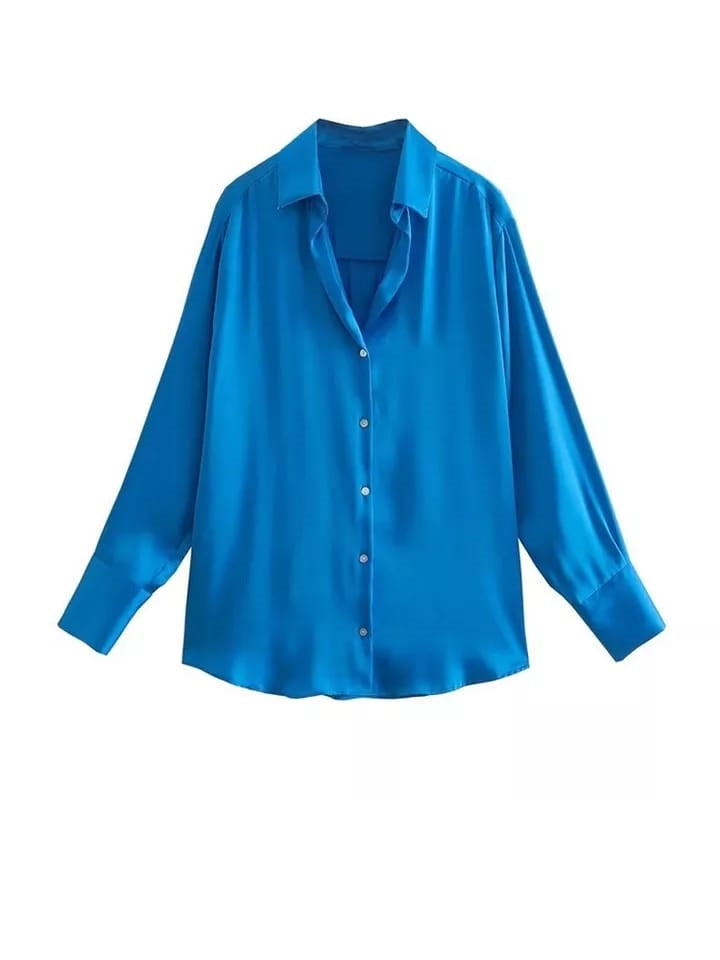 Satin Shirt Plain