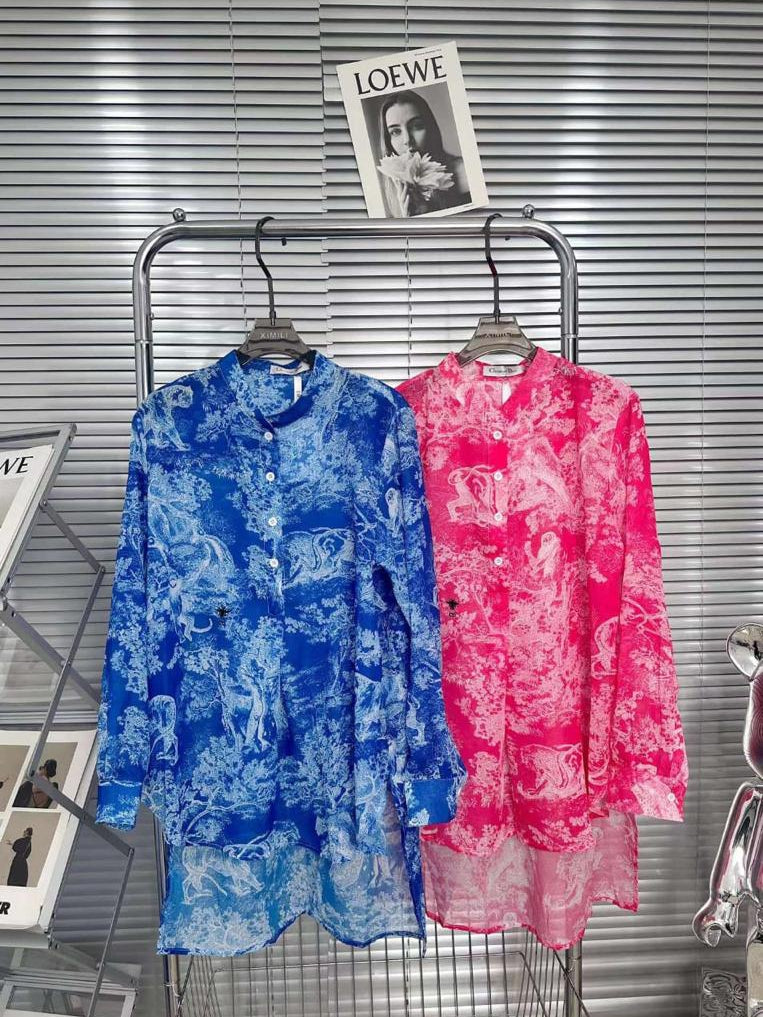 Floral Print C D Shirt