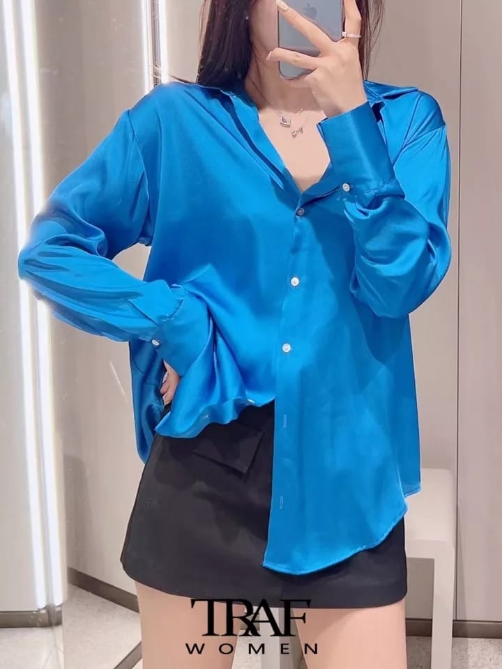 Satin Shirt Plain