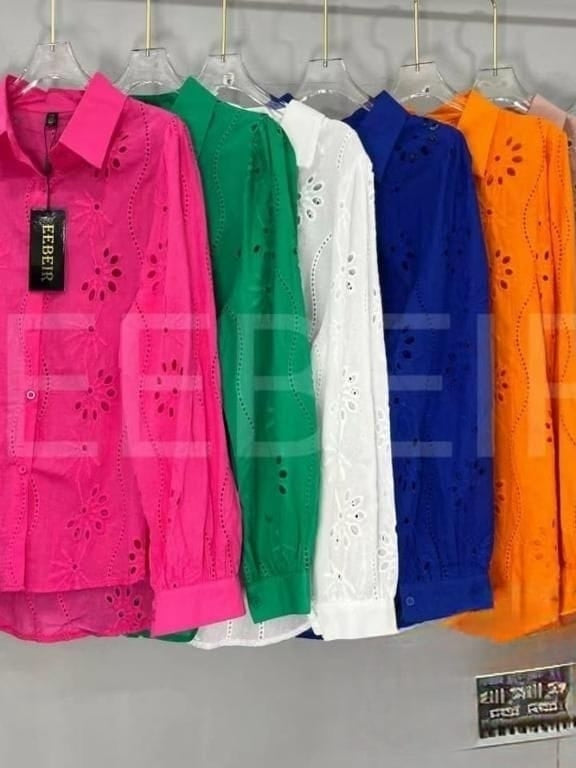 Flower Crochet Shirt