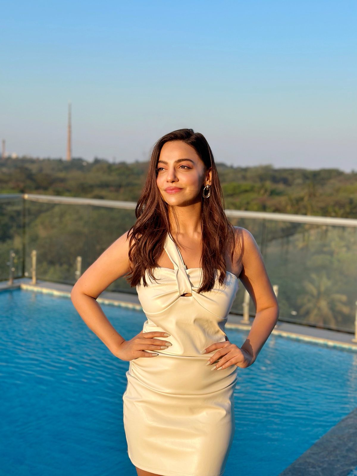 PU Leather Short Bodycon Dress