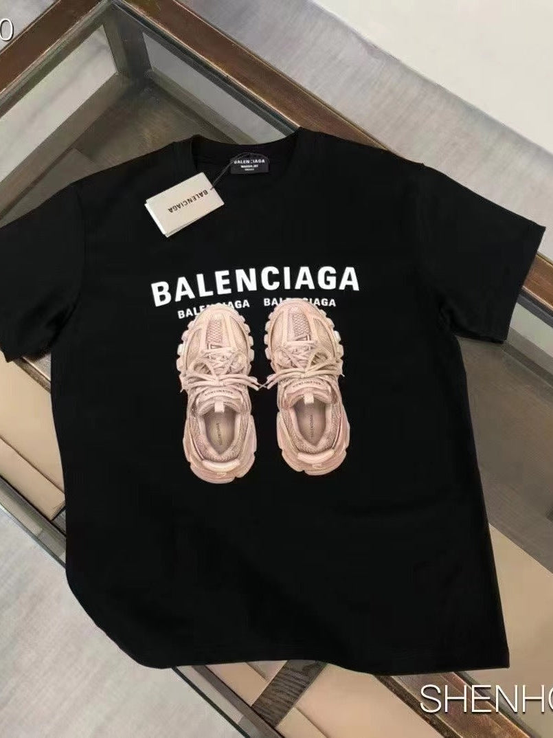 Print B A Cotton Lycra BA T-Shirt