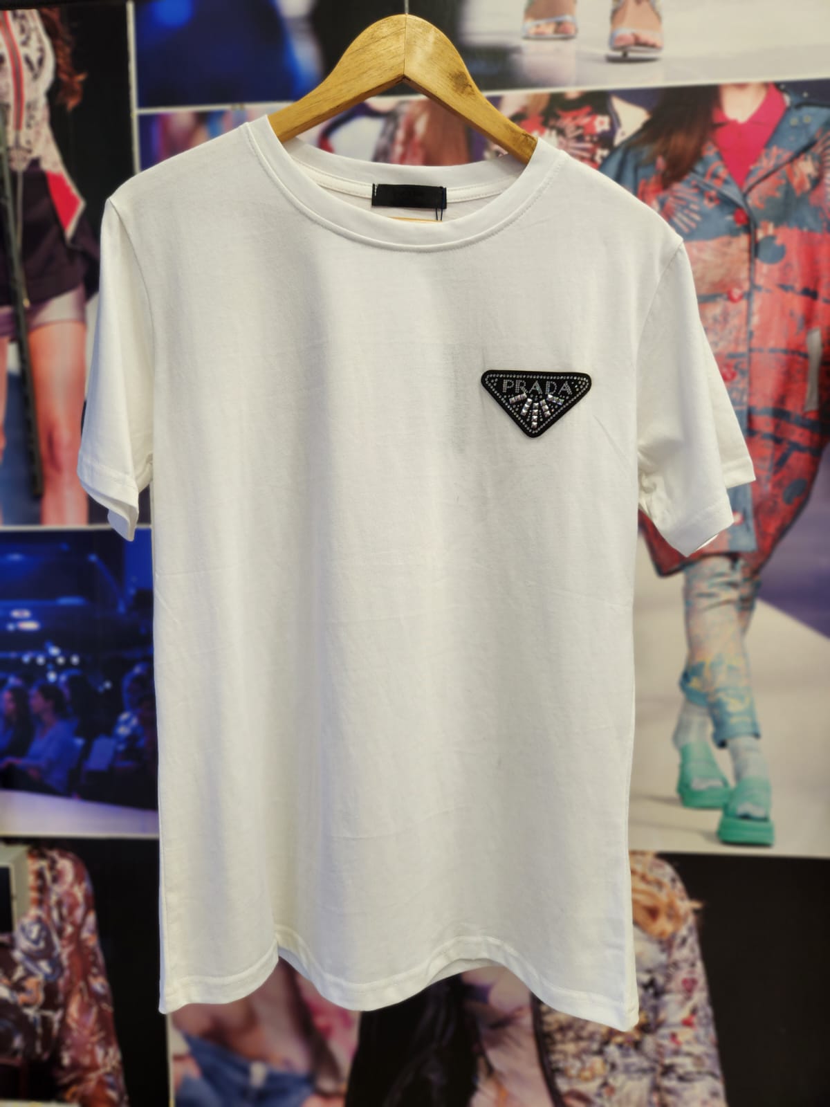 Print Cotton Lycra PR T-Shirt