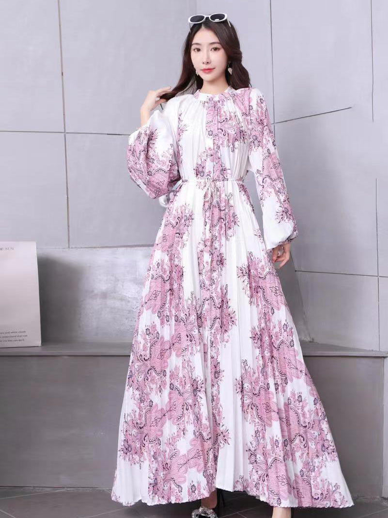 Floral Print Maxi Dress