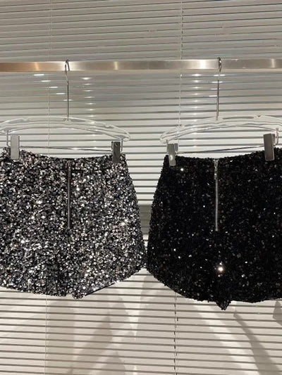 Short Sequins Shorts